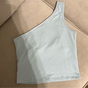 One shoulder crop top